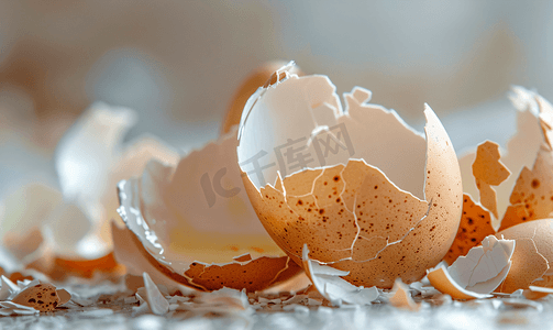 草鸡蛋摄影照片_鸡蛋和鸡蛋壳