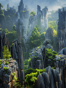 云南石林石林景观