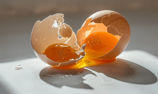 鸡生蛋摄影照片_鸡蛋和鸡蛋壳