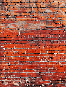 红砖墙墙摄影照片_砖墙红砖墙