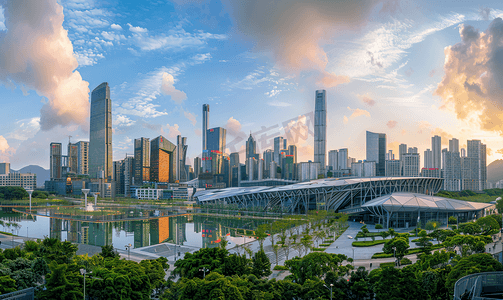 地标摄影照片_深圳地标城市建筑风光