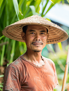农村直播摄影照片_亚洲人农民在线直播销售农产品