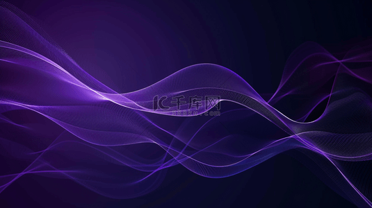紫色渐变纹理线条流线艺术抽象商务的背景