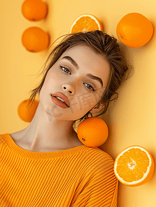 夏橙摄影照片_橙子摄影图