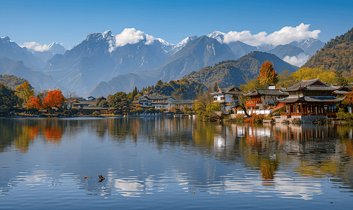 桂林丽江美丽的风景