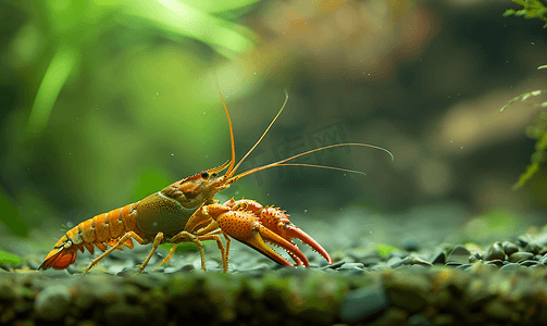 龙虾美食摄影照片_小龙虾摄影图