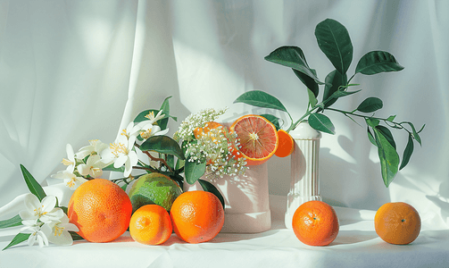 夏日水果摄影照片_水果橙子摄影图