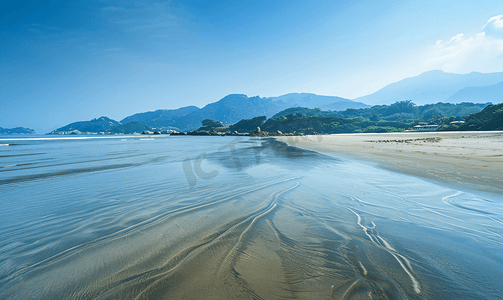 福建霞浦海滩摄影图