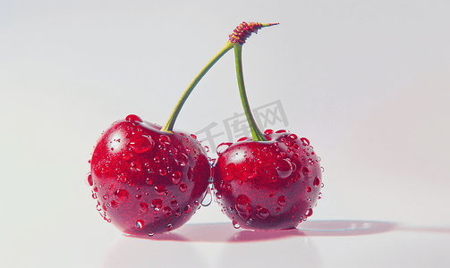 樱桃水果摄影图