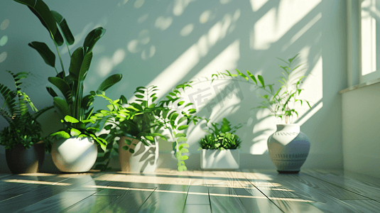 绿植装饰室内摄影11