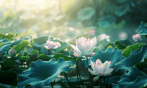 红莲子摄影照片_长沙早晨荷花花朵荷叶摄影图