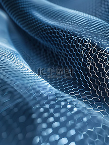 反光条的深蓝色编织物背景素材
