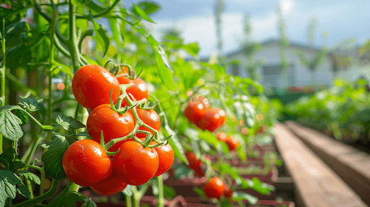 营养健康新鲜摄影照片_新鲜蔬菜番茄摄影23