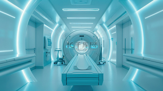 科技医疗设备背景图片_医疗设备核磁共振背景