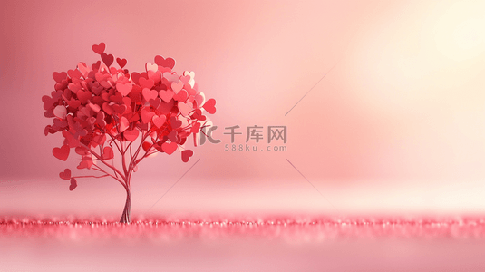 红色华诞背景图片_红色玫瑰花树枝花瓣的背景