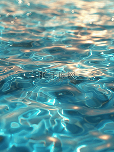 波浪水纹背景背景图片_水面上微光粼粼水纹波动的背景
