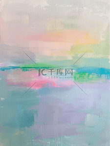 蒂芙尼蓝粉色背景图片_粉色缤纷梦幻艺术风格抽象绘画的背景