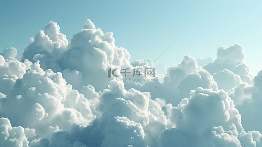 天空白云云层简约背景