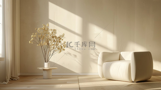 日光繁茂背景图片_窗户直射日光空白的墙设计图