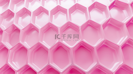 粉色蜂房唯美合成创意素材背景