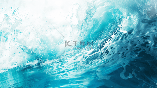 海洋海洋素材背景图片_海洋波浪蓝色合成创意素材背景