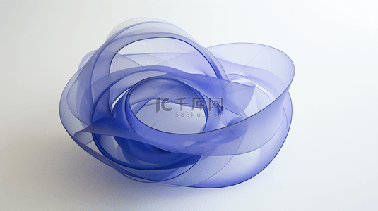 圆圈塑料抽象合成创意素材背景