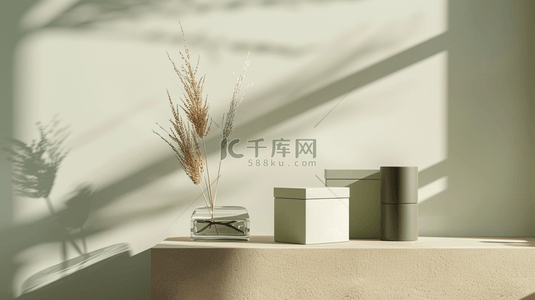 家居素材背景图片_插花家居唯美合成创意素材背景