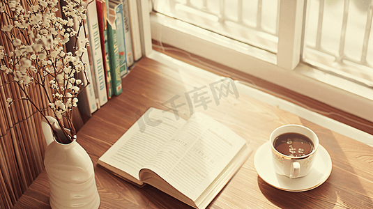 书籍咖啡桌面摄影15