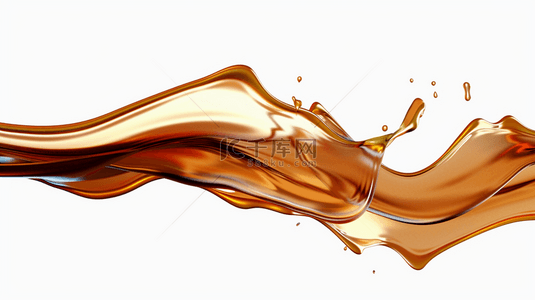 创意棕色背景图片_棕色液体泼洒合成创意素材背景