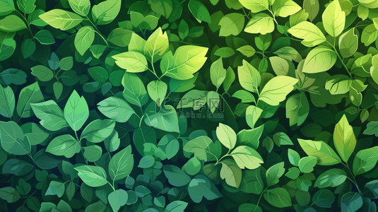 绿色植物纹理背景图片_夏季绿色植物叶子装饰纹理背景