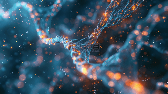 基因dna背景图片_微观世界里的生物数据结构片段背景