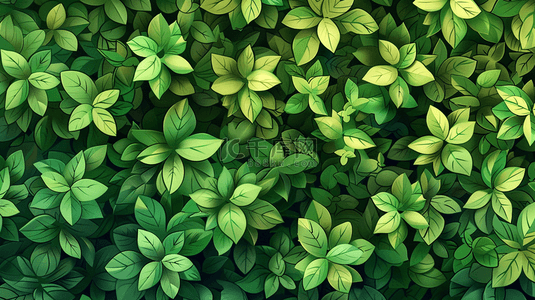 绿色植物纹理背景图片_夏季绿色植物叶子装饰纹理背景