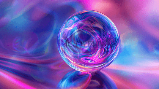 水泡素材背景图片_七彩水泡圆形合成创意素材背景