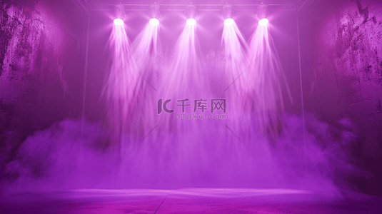 紫色梦幻展台合成创意素材背景