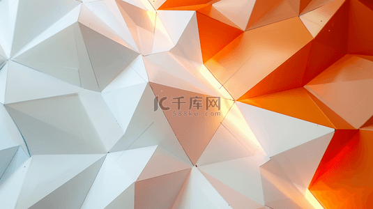 白橘色质感纹理几何图形商务的背景