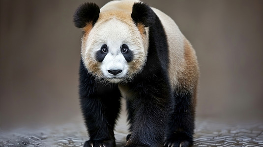 一只可爱的熊猫图片