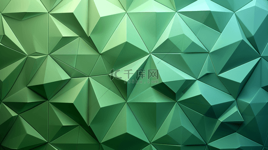 折纸背景图片_绿色折纸纹理艺术风格的商务背景