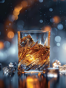 威士忌酒杯酒水饮料图片