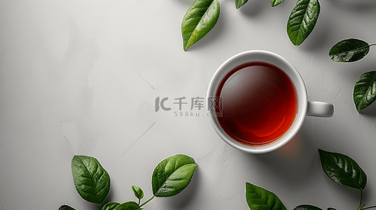 茶具茶朴素合成创意素材背景