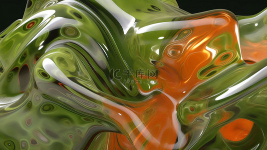 彩色玻璃抽象合成创意素材背景