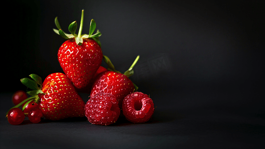新鲜美味的水果草莓23