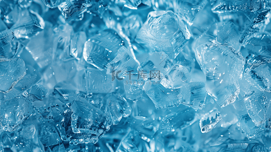 清新冰块背景图片_白色意境晶莹冰火冰块的背景