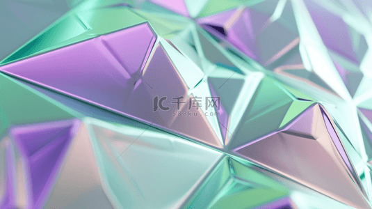 几何图形设计背景图片_紫色亮面纹理质感几何图形设计的背景