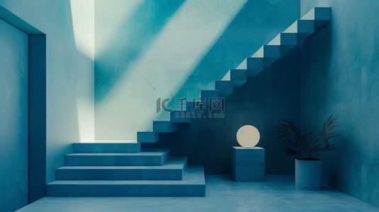 阶梯室内装饰合成创意素材背景