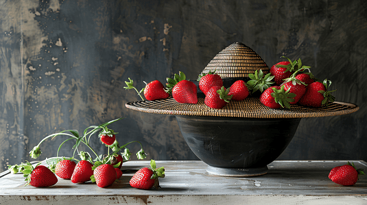新鲜美味的水果草莓34
