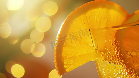 橙汁海报免费摄影照片_夏日香橙果汁切片图片