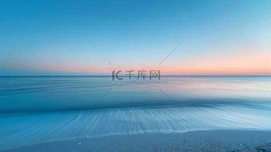 蓝色度假背景图片_蓝色夏季海边风景背景