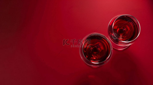 红酒背景素材背景图片_红酒高脚杯雅致合成创意素材背景