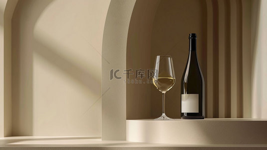 喷洒的酒杯背景图片_酒杯香槟优雅合成创意素材背景