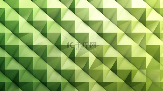 三折页黑色商务背景图片_绿色折纸纹理艺术风格的商务背景